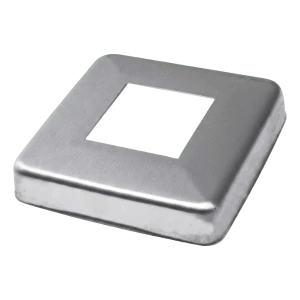 Dangtelis profiliam 40x40 mm – nerūdijantis plienas AISI 304 satinas