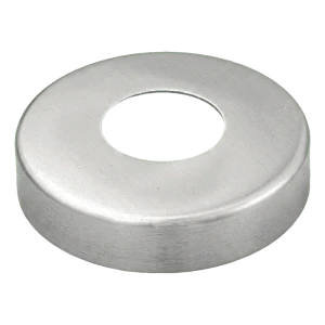 Balustrų maskiravimo rozetė nerūdijančio plieno fi 42,4 mm – AISI 316 satinas