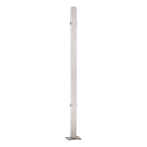 PINOX balustrados vidurinis stulpas 40x40 mm h981 mm nerūdijantis plienas satinas