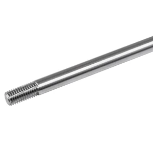 Stiklinės stoginės tempimo trosas M12x1000 mm – nerūdijantis plienas AISI 304, satinas, dešininis/kairinis sriegis