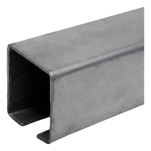 Plieno bėginis – C profilio šina stumdomiems vartams 60×60 mm, ilgis 6000 mm