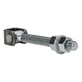 Reguliuojamas ilgas vyrių vartų sparnams M18 plienas cinkuotas 001-343 (4)