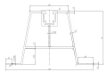 Trapecinis Tiltelis 40cm H-70 iš EPDM, Skirtas Stogams iš Trapecinės Skardos PV-02-04-02 (1)