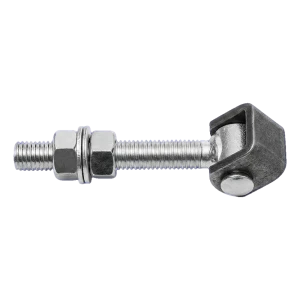 Reguliuojamasis vartų vyrys M20 ilgas cinkuotas – 180 mm