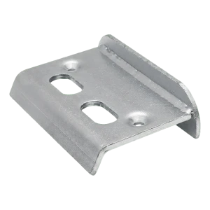 Cinkuotas vartų sparnų stopper 67 mm su skylėmis užkardai