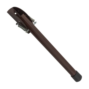Spyruoklinė durų fiksavimo kojelė 320 mm ruda – durų ir vartelių stovas