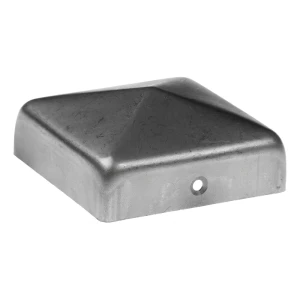 Plieno vokas tvoros stulpui 90×90 mm