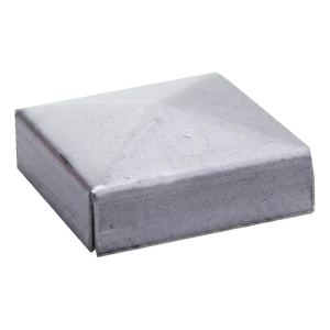 Postal – vokinė plieninė stogo danga tvoros stulpui 120×120 mm