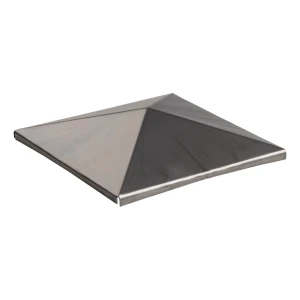 Postal – plikinė plieninė skėtė tvoros stulpui 150×150 mm