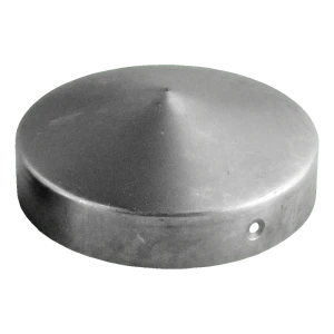 Apvalus plieno stogelis tvoros stulpui Ø 48 mm (1,5")