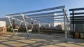 Fotovoltinė pastogė VICA 3 transporto priemonėms 2+1 moduliai Carport GPV-105-09 (7)
