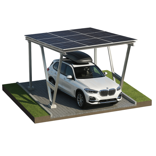 Carport Automobilių stoginė VICA 1 mašinai SOLO GPV-105-01 (1)