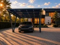 Carport Automobilių stoginė VICA 1 mašinai SOLO GPV-105-01 (3)