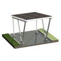 Carport Automobilių stoginė VICA 1 mašinai SOLO GPV-105-01 (4)