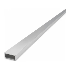 Aliuminio stačiakampė vamzdinė šaknis 10×20×1,5 mm – uždaras profilis EN AW-6060 L=2000 mm