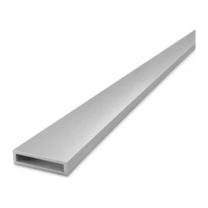 Aliuminio stačiakampė vamzdis 10×40×2 mm – uždaro profilio L=2000 mm