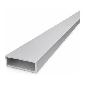 Aliuminio stačiakampė vamzdžio profilis 20×60×2 mm – uždaras profilis EN AW-6060, L=2000 mm