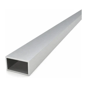 Aliuminio stačiakampė vamzdžio profilis 25×40×2 mm – uždaro skerspjūvio profilis EN AW-6060, L=2000 mm