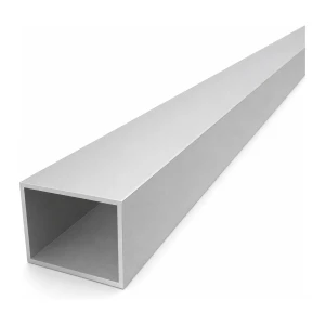 Aliuminio stačiakampė vamzdžio profilis 40×50×2 mm – uždaras profilis EN AW-6060, L=2000 mm