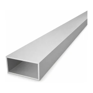 Aliuminio stačiakampė vamzdinė profile 30×60×2 mm – uždaro skerspjūvio profilis L=2000 mm