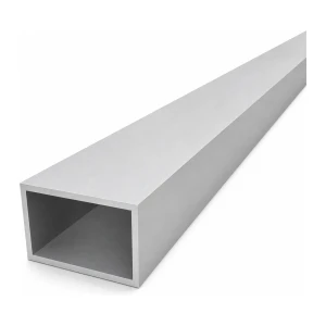 Aliuminio stačiakampė vamzdžio profilis 40×60×3 mm EN AW-6060 – ilgis 2000 mm