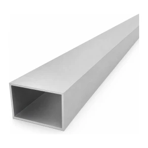 Aliuminio stačiakampė vamzdžio profilis 40×60×2 mm – uždaras profilis EN AW-6060, ilgis 2000 mm
