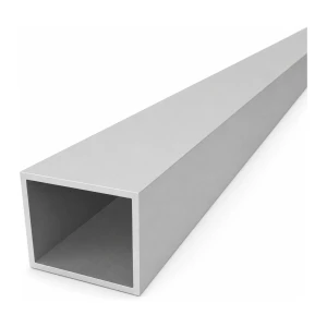 Aliuminio stačiakampė vamzdžio profilis 50×60×3 mm – uždaras profilis L=2000 mm