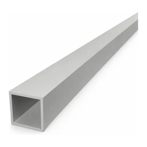 Aliuminio kvadratinis vamzdis 30×30×2 mm – uždaras profilis L=2000 mm EN AW-6060