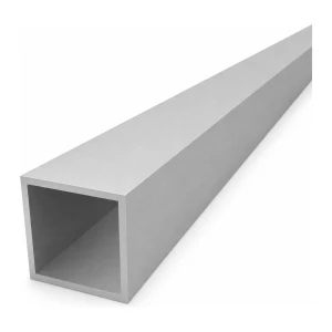 Aliuminio kvadratinis vamzdis 50×50×3 mm EN AW-6060 – ilgis 2000 mm