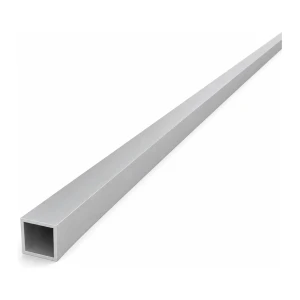 Aliuminio kvadratinis vamzdis 15×15×1,5 mm – uždaro profilio PA38 L=2000 mm