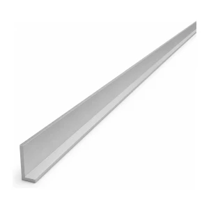 Aliuminio kampuotis nevienodais flanšais 20×10×2 mm – L profilis, ilgis 2000 mm