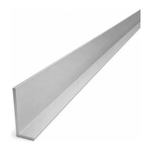 Aliuminio kampuotis nevienodais kraštais 40×20×2 mm – L profilis, ilgis 2000 mm