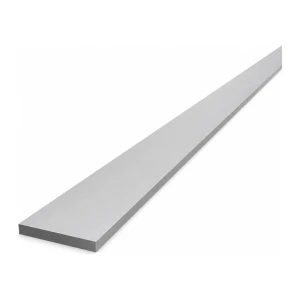 Aliuminio plokščioji juosta 40×5 mm EN AW-6060 – plokščias profilis L=2000 mm