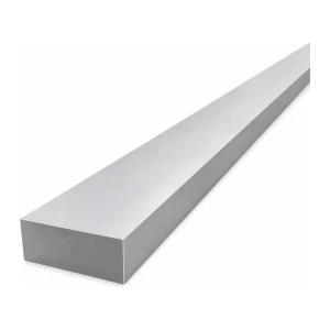 Aliuminio plokščioji juosta EN AW-6060 T64 – 50×20 mm, ilgis 2000 mm
