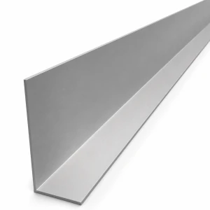 Aliuminio kampuotis nelygiakraštis 80×40×2 mm – L profilis, ilgis 2000 mm