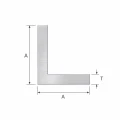 Aliuminio kampuotis lygiakraštis 10×10×2 mm – L profilis, ilgis 2000 mm 001-719 (2)