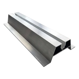 Aliuminio trapecinis tiltelis H40 L330 su EPDM 2 mm tarpine PV montavimui