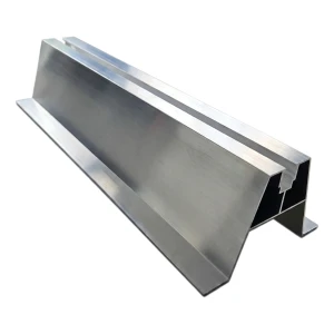 Aliuminio trapecinis tiltelis PV su EPDM H70 L330 trapecinio profilio skardai