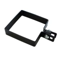 Tvoros stulpo galinis apkabas 100x100 mm juodas 000-782 (2)