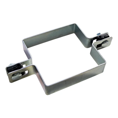 Tarpinė tvirtinimo sąvarža tvoros plokštėms 100x100 mm cinkuota 000-777 (1)