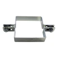 Tarpinė tvirtinimo sąvarža tvoros plokštėms 100x100 mm cinkuota 000-777 (3)