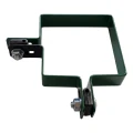 Kampinis tvirtinimo elementas tvoros plokštėms 100x100 mm žalias 000-775 (2)