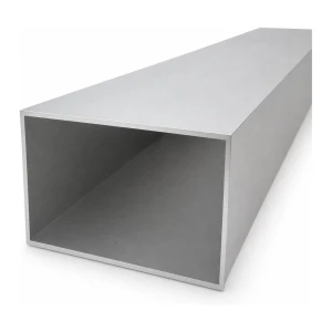 Aliuminio stačiakampė vamzdinė profilis 100×150×3 mm – uždaro skerspjūvio profilis L=2000 mm