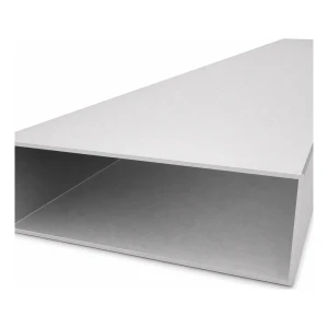 Aliuminio stačiakampė vamzdis 50×150×2 mm – uždaro profilio L=2000 mm