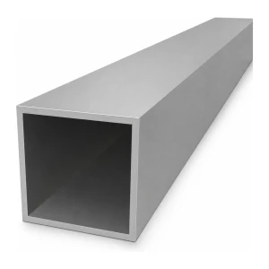 Aliuminio kvadratinis vamzdis 100×100×5 mm – uždaro skerspjūvio profilis L=2000 mm
