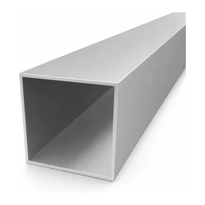 Aliuminio kvadratinis vamzdis 70×70×2 mm – uždaras profilis L=2000 mm EN AW-6060