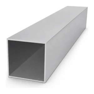 Aliuminio kvadratinis vamzdis 150×150×4 mm – uždaras profilis L=2000 mm