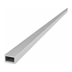 Aliuminio stačiakampė vamzdžio profilis 10×15×1,5 mm EN AW-6060 – ilgis 2000 mm
