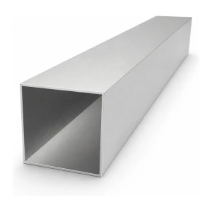 Aliuminio kvadratinis vamzdis 120×120×2,5 mm – uždaras profilis L=2000 mm