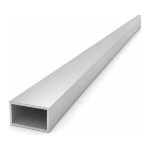 Aliuminio stačiakampis vamzdis 18×30×1,5 mm – uždaras profilis EN AW-6060 L=2000 mm
